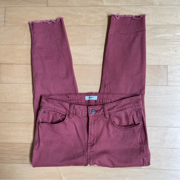 Kensie - Rust Cropped Jeans - Size 6 - Picture 3 of 4